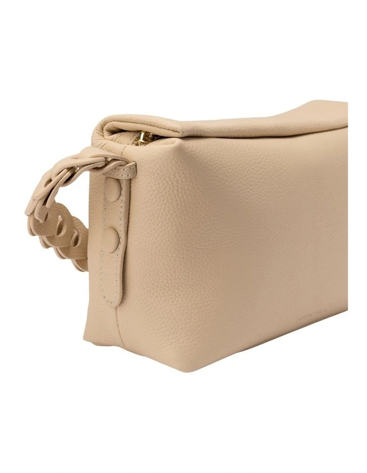 Lidia Leather Boston Bag In Cream 2 Lidia Leather Boston Bag In Cream - Image 2
