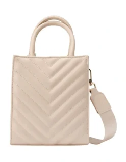 Nina Mini Tote In Cream