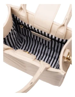 Nina Mini Tote In Cream 6 Nina Mini Tote In Cream -Myer Clothing Shop 958723930 3 720x928
