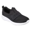 Skechers Go Walk Joy Light Smile In Black/White