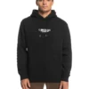 Quiksilver Omni Check Hoodie In Black