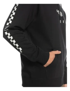 Quiksilver Omni Check Hoodie In Black -Myer Clothing Shop 959054410 5 720x928