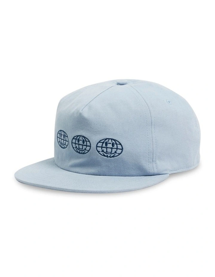 Quiksilver Cosmic Cap In Ashley Blue 2 Quiksilver Cosmic Cap In Ashley Blue - Image 2