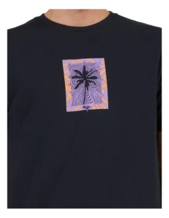 Quiksilver Great Heights Short Sleeve T-Shirt In Black -Myer Clothing Shop 959119840 4 720x928