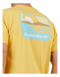 Quiksilver Rocky Trail Short Sleeve T-Shirt In Ochre -Myer Clothing Shop 959120200 6 720x928