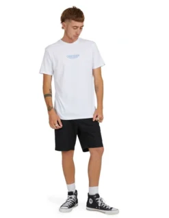 Quiksilver Omni Check Short Sleeve T-Shirt In White -Myer Clothing Shop 959121010 5 720x928