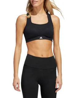 Adidas TLRD Impact Training High Support Bra In Black