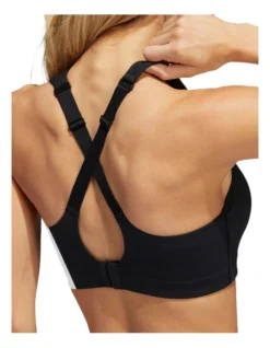 Adidas TLRD Impact Training High Support Bra In Black -Myer Clothing Shop 959571280 5 720x928