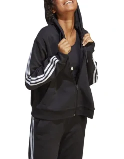 ADIDAS Future Icons 3-Stripes Full-Zip Hoodie In Black 9 ADIDAS Future Icons 3-Stripes Full-Zip Hoodie In Black -Myer Clothing Shop 959572630 4 720x928