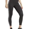 ADIDAS Train Essentials 3-Stripes High-Waisted 7/8 Leggings In Black