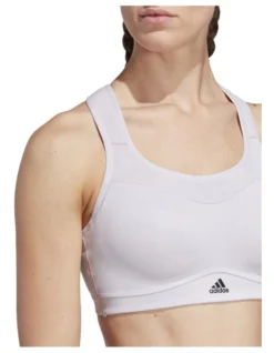 ADIDAS TLRD Impact Training High Support Bra In Purple -Myer Clothing Shop 959572900 6 720x928