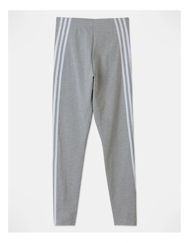 ADIDAS Future Icons 3-Stripes Leggings In Grey 3 ADIDAS Future Icons 3-Stripes Leggings In Grey - Image 3