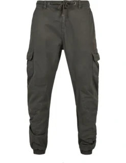 URBAN CLASSICS Cuffed Cargo Jogging Pants In Magnet -Myer Clothing Shop 959638330 5 720x928