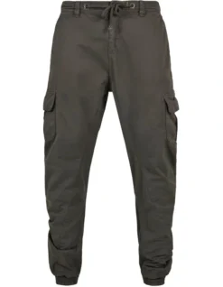 URBAN CLASSICS Cuffed Cargo Jogging Pants In Magnet -Myer Clothing Shop 959638330 7 720x928
