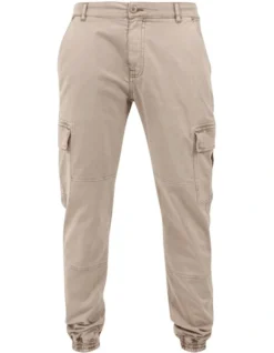 URBAN CLASSICS Washed Cargo Twill Jogging Pants In Sand 13 URBAN CLASSICS Washed Cargo Twill Jogging Pants In Sand -Myer Clothing Shop 959638780 7 720x928