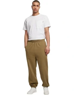 URBAN CLASSICS UC Heavyweight Sweatpants In Tini Olive -Myer Clothing Shop 959640940 5 720x928