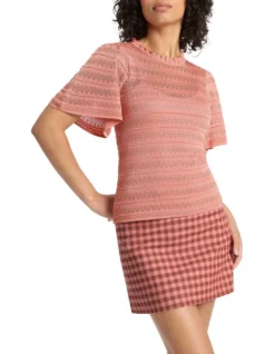 Lara Knit In Strawberry Ice