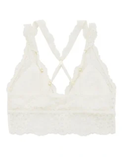 Aerie Fa La Lace Padded Bralette In Cream 7 Aerie Fa La Lace Padded Bralette In Cream -Myer Clothing Shop 960082120 4 1 720x928