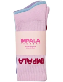 Impala Skate Socks 3-Pack In Muti 6 Impala Skate Socks 3-Pack In Muti -Myer Clothing Shop 960267250 3 720x928
