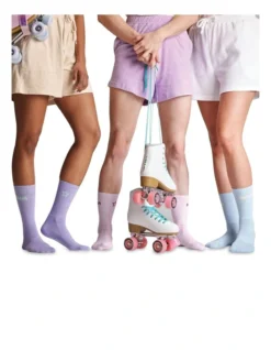 Impala Skate Socks 3-Pack In Muti 7 Impala Skate Socks 3-Pack In Muti -Myer Clothing Shop 960267250 4 720x928