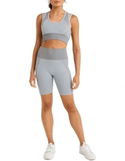Sorority Medium Impact Sports Bra In Grey -Myer Clothing Shop 960388030 5 720x928