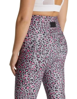 Speed Pocket 3/4 Tights Pink Cheetah -Myer Clothing Shop 960389470 4 720x928