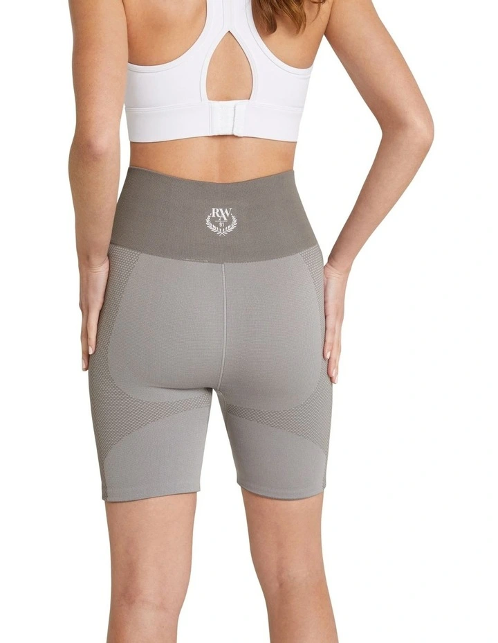 Sorority High Rise Bike Shorts In Grey 5 Sorority High Rise Bike Shorts In Grey - Image 5