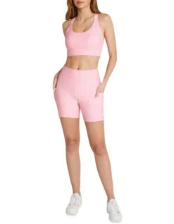 Sorority Pocket Bike Shorts In Pink -Myer Clothing Shop 960393160 5 720x928