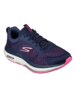 Skechers Go Walk Workout Walker In Navy/Pink