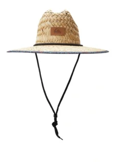 Quiksilver Outsider Straw Lifeguard Hat Provencial In Blue