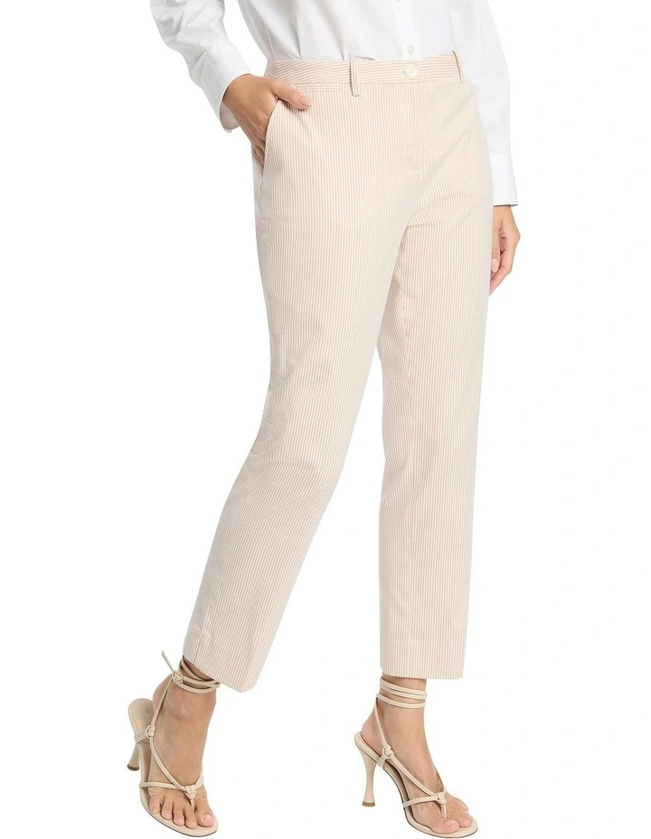 Lila Stripe Pant In Beige 1 Lila Stripe Pant In Beige