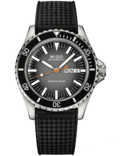 Mido Ocean Star Tribute Gradient In Grey