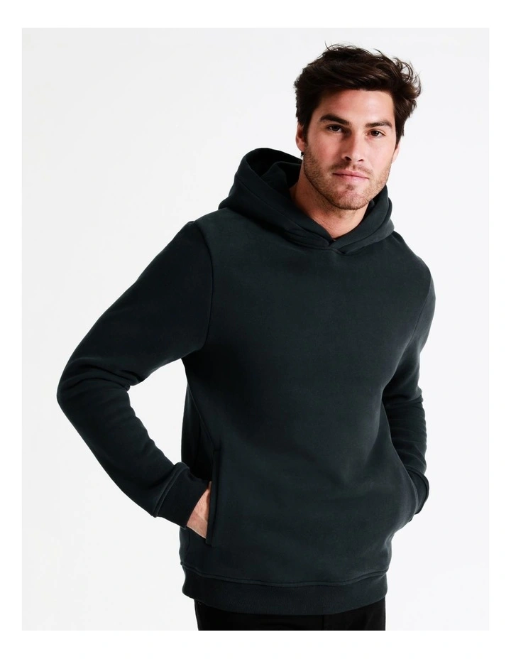 Flint Pullover Hoodie In Navy 2 Flint Pullover Hoodie In Navy - Image 2