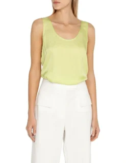 Satin Cami In Soft Lime -Myer Clothing Shop 960866740 3 720x928