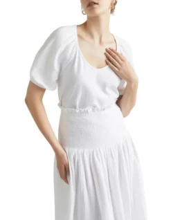 Cheesecloth Sleeve Tee