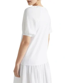 Cheesecloth Sleeve Tee -Myer Clothing Shop 960924700 960917140 5 720x928