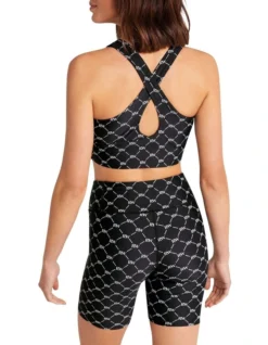 Milan Medium Impact Sports Bra In Black -Myer Clothing Shop 961039720 3 720x928