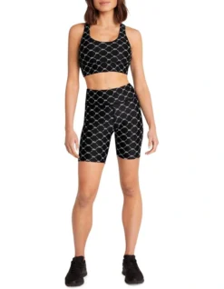 Milan Medium Impact Sports Bra In Black -Myer Clothing Shop 961039720 5 720x928