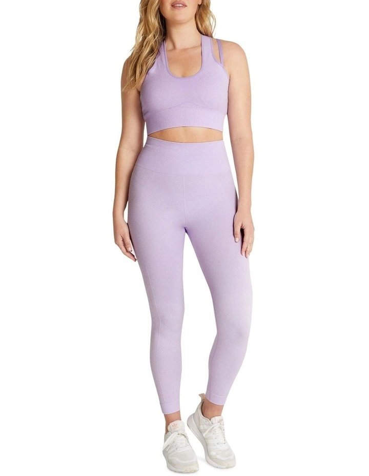 Lemonade Seamless Medium Impact Sports Bra In Purple 5 Lemonade Seamless Medium Impact Sports Bra In Purple - Image 5