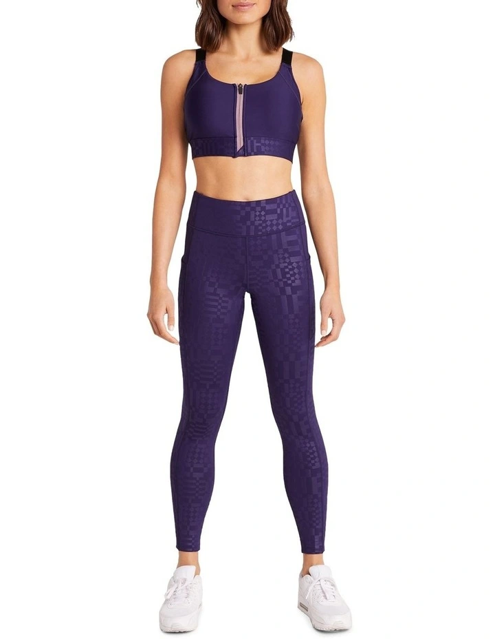 Dimension Pocket Full Length Tights In Purple 5 Dimension Pocket Full Length Tights In Purple - Image 5
