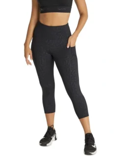 7/8 High Rise Pocket Tights In Black -Myer Clothing Shop 961131700 4 720x928