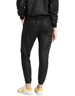 Walk The Line Monogrammed Pant In Black -Myer Clothing Shop 961225120 3 720x928