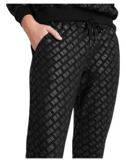 Walk The Line Monogrammed Pant In Black -Myer Clothing Shop 961225120 4 720x928