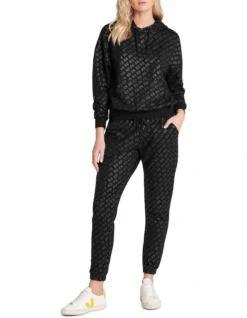 Walk The Line Monogrammed Pant In Black -Myer Clothing Shop 961225120 5 720x928