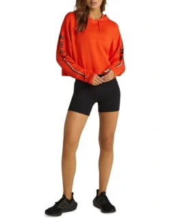 Cropped Logo Hoodie In Orange 9 Cropped Logo Hoodie In Orange -Myer Clothing Shop 961226110 5 720x928
