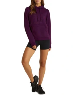 Block Hoodie In Purple -Myer Clothing Shop 961226740 5 720x928