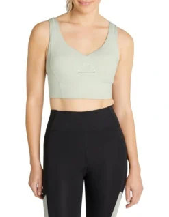 Brooklyn Adjustable High Impact Sports Bra In Green