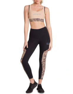 Wild Thing Pocket Ankle Grazer Tights In Black