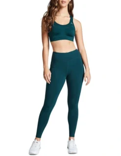 Perforated Pocket Full Length Tights In Teal -Myer Clothing Shop 961326370 5 720x928