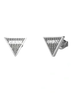 Guess Studs Party 11mm Earrings In Silver